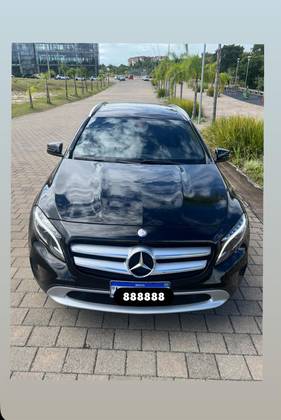MERCEDES-BENZ GLA 200 1.6 CGI VISION BLACK EDITION 16V TURBO GASOLINA 4P AUTOMÁTICO